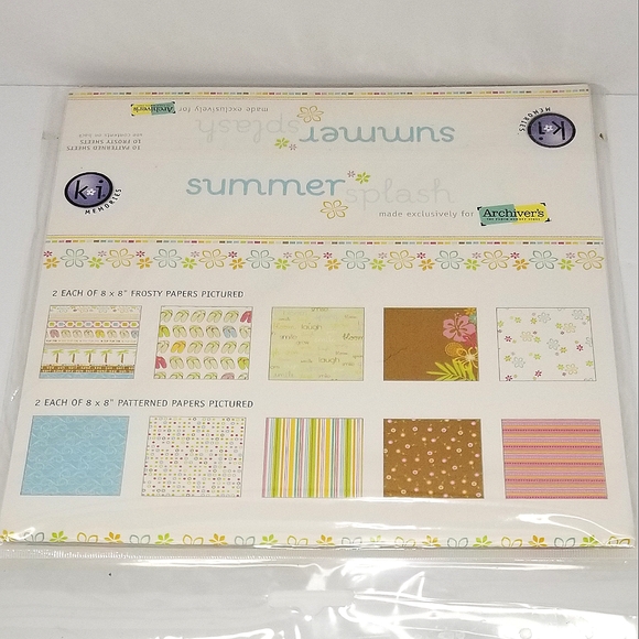 Scrapbook Paper and Scrapbook Kits Bundle- Summer~Little Girls~Fall- NEW! - Picture 2 of 7